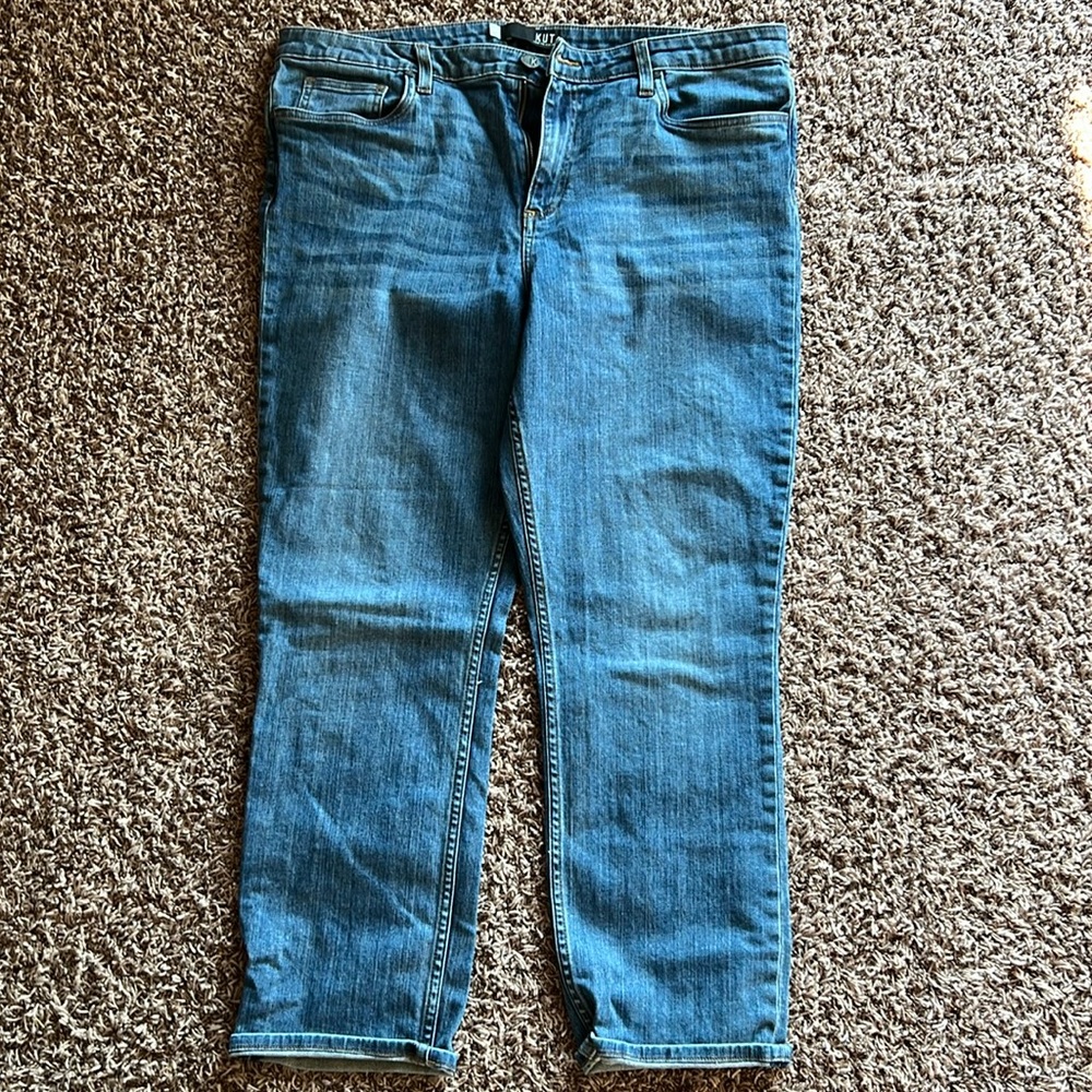 Kut from the Kloth Reese high rise ankle straight leg